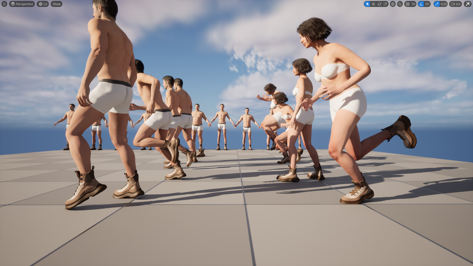 3d Boots Unreal Engine 5 3