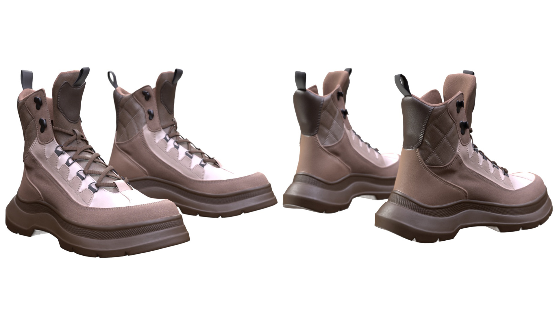 3d Boots model 1 3