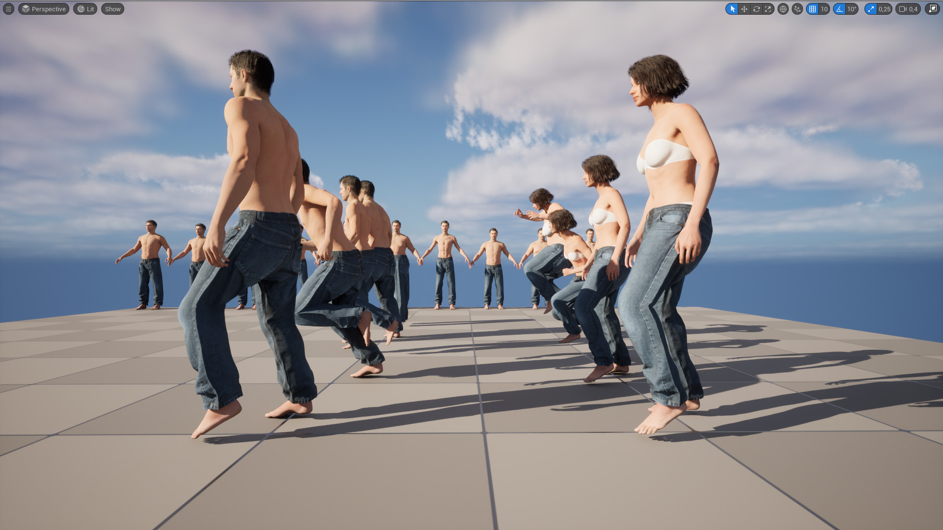 3d Jeans Unreal Engine 5 5