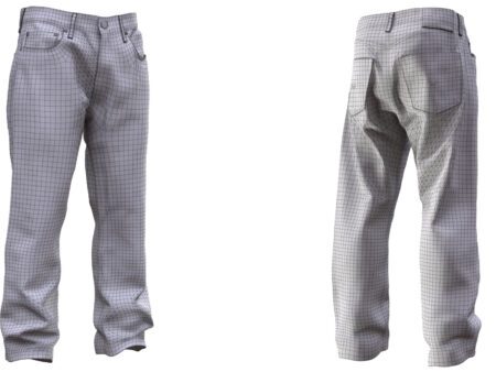 3d Jeans model Wire 11