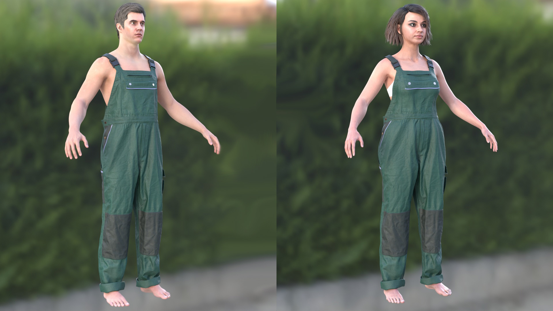 3d Jumpsuit model 2 1
