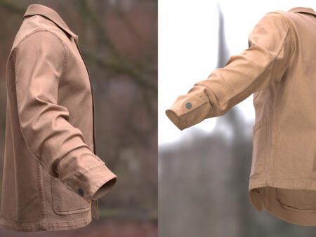 3d Overshirt model 11