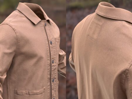 3d Overshirt model 12