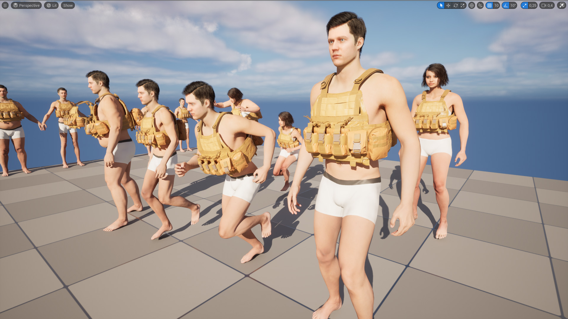 3d Plate Carrier Unreal Engine 2