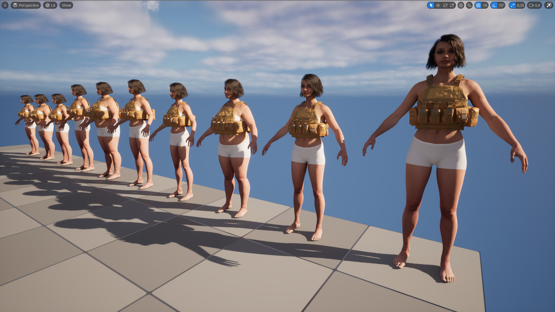 3d Plate Carrier Unreal Engine 4