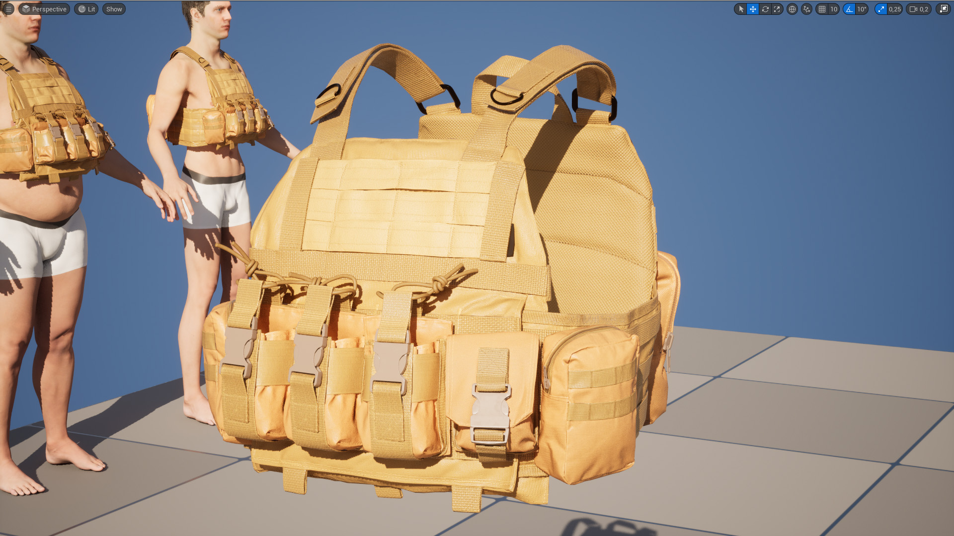 3d Plate Carrier Unreal Engine 6