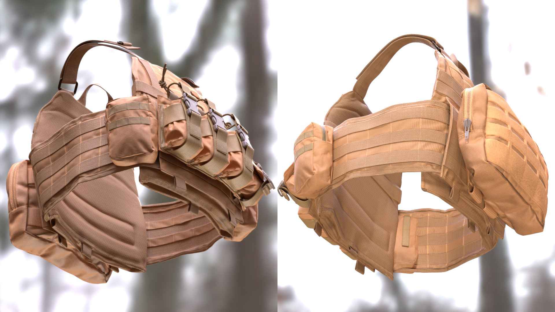 3d Plate Carrier model 10