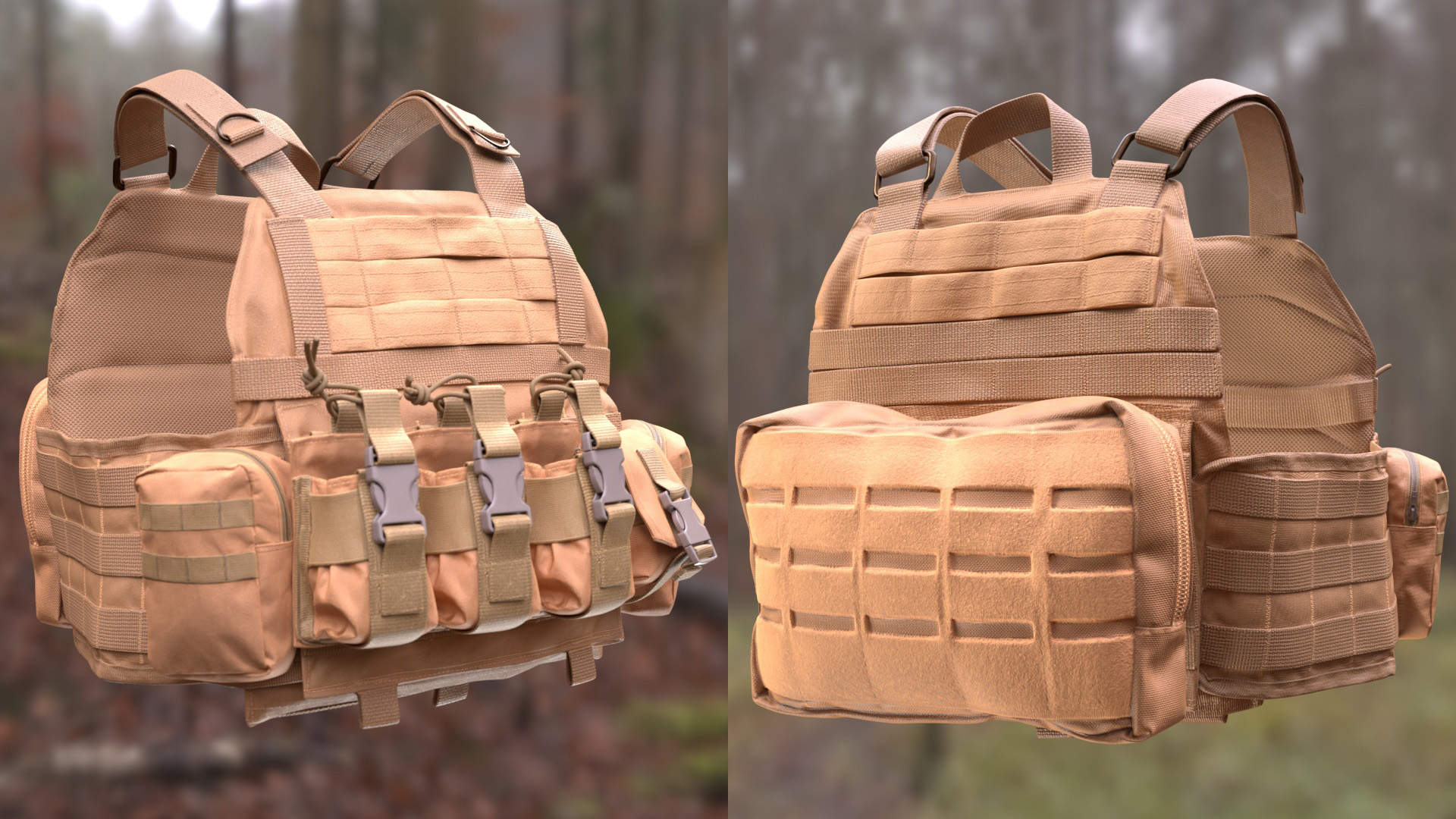 3d Plate Carrier model 2