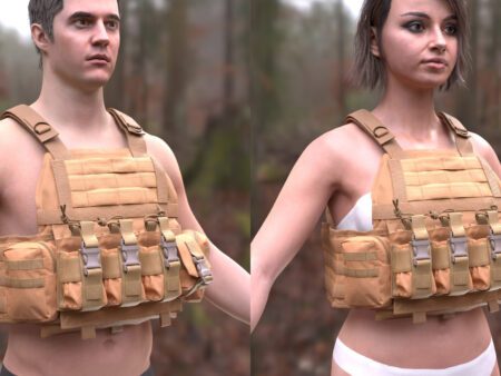 3d Plate Carrier model 3