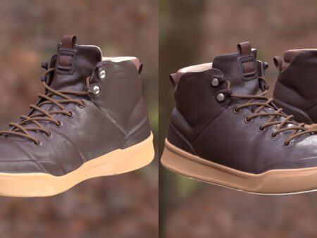 3d Shoes model 5 3