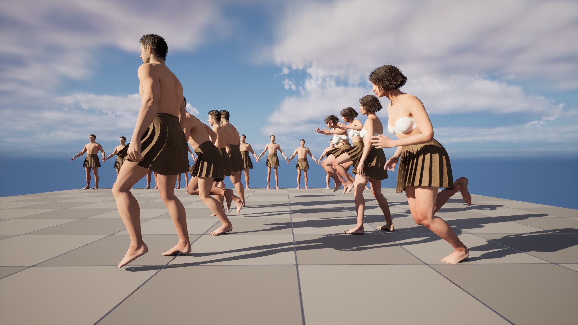 3d Skirt Unreral Engine Model 5