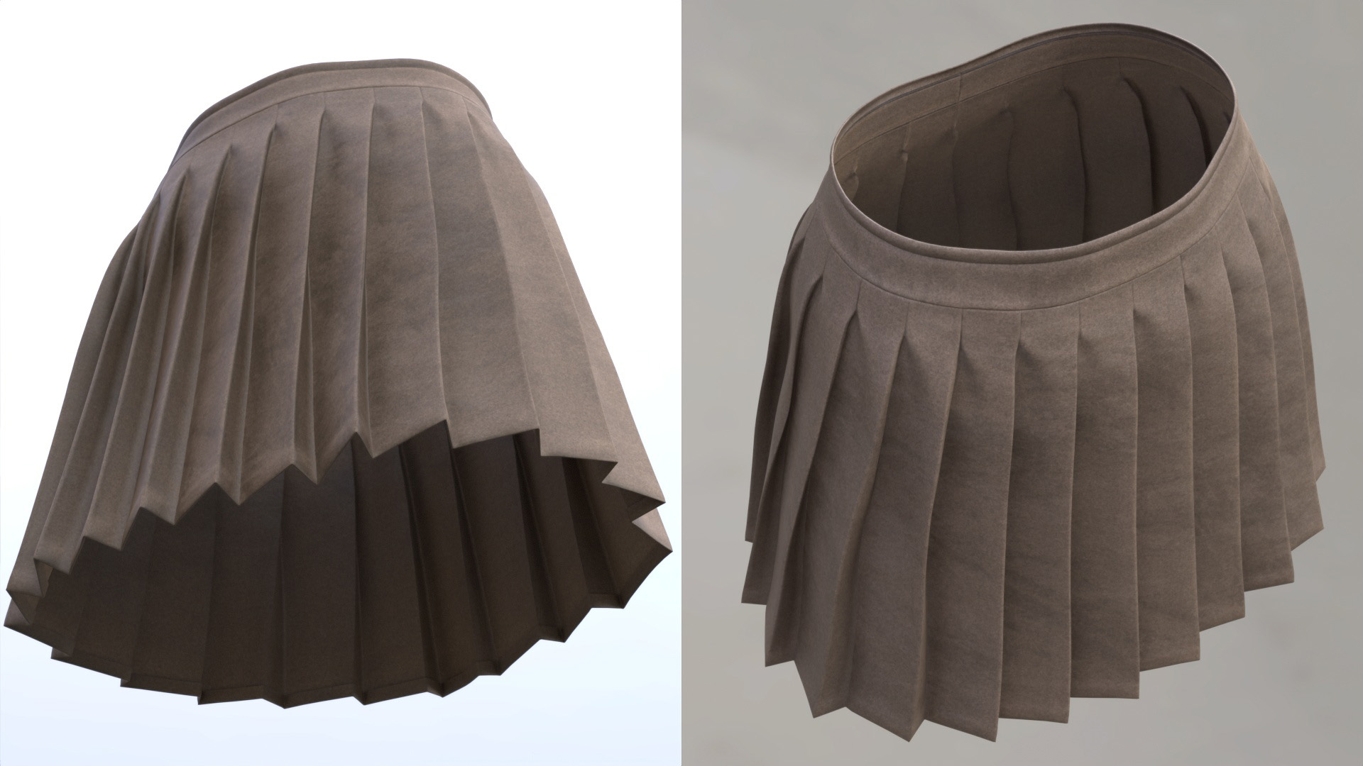 3d Skirt model 10