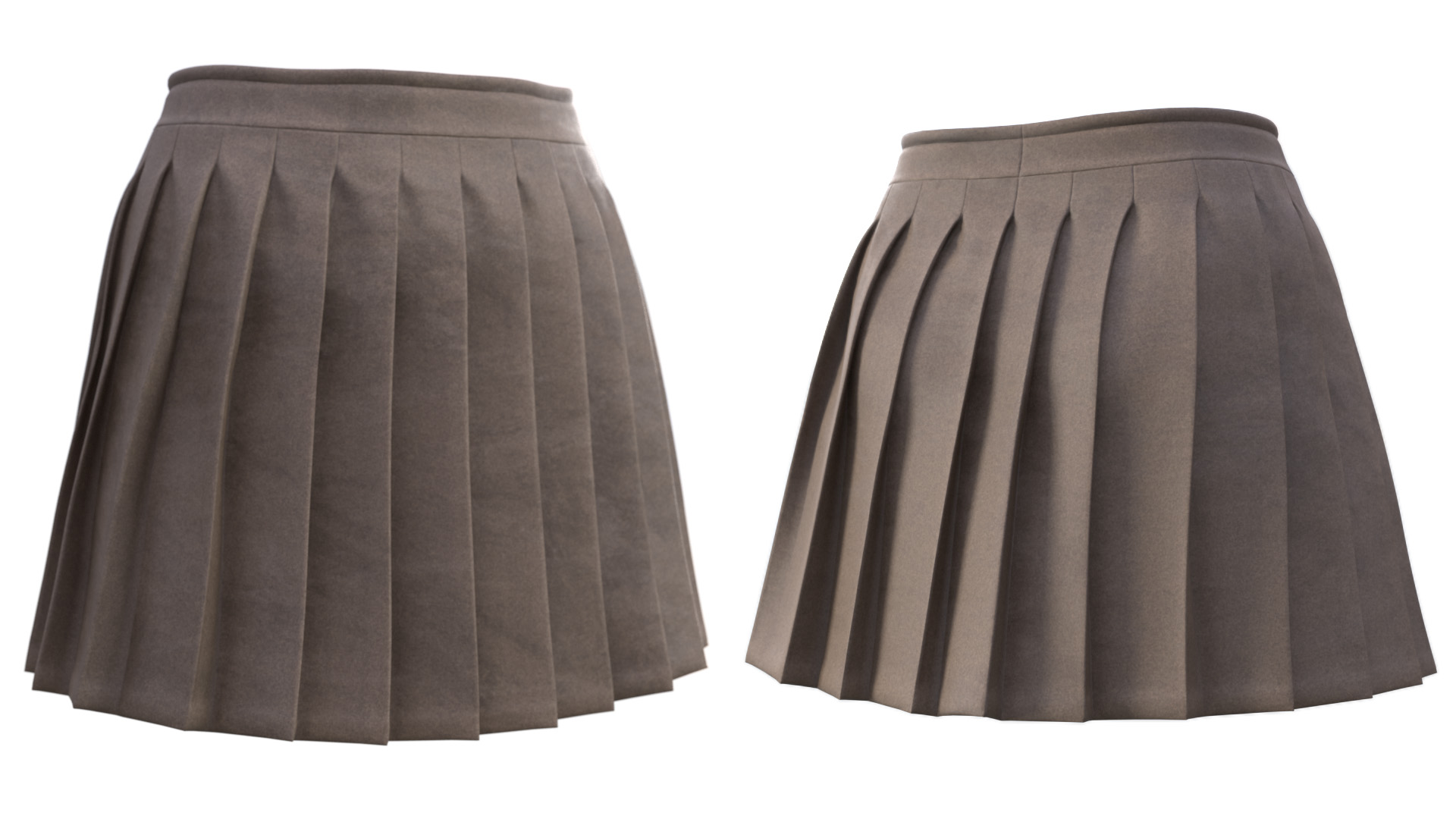 3d Skirt model 2
