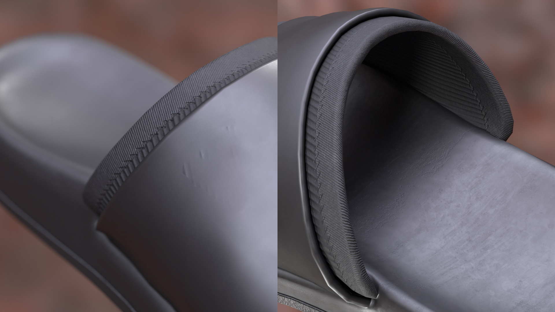 3d Slippers model 11