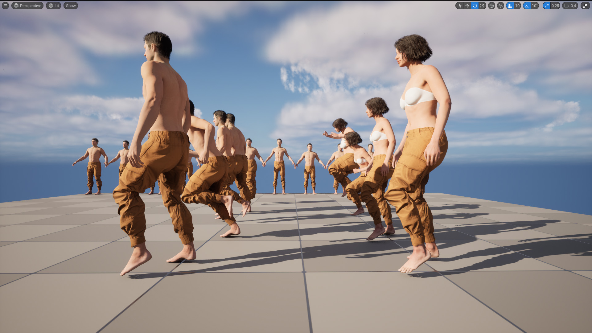 3d Tactical Pants Unreal Engine 5