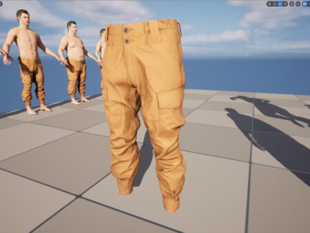 3d Tactical Pants Unreal Engine 6