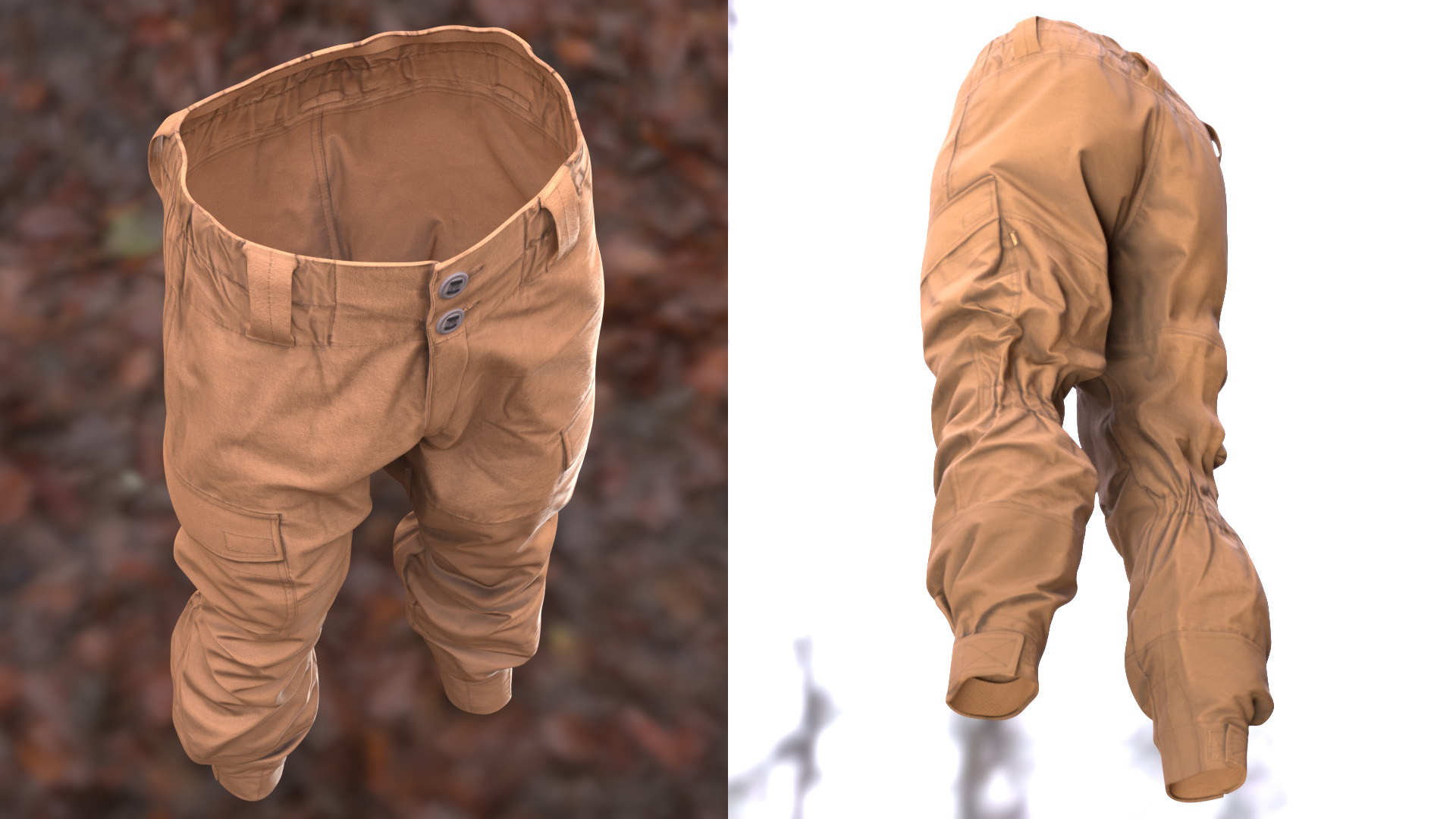 3d Tactical Pants model 11