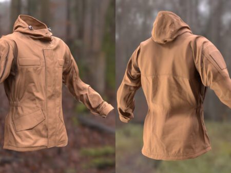 3d Tactical jacket model 2