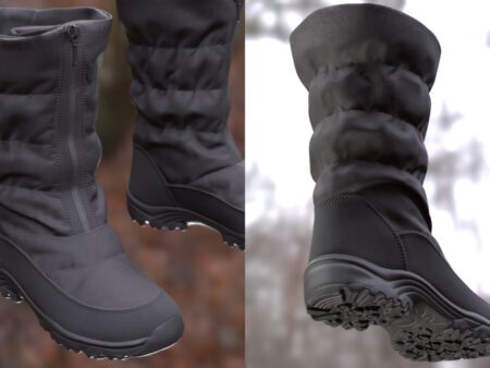 3d boots model 8 8
