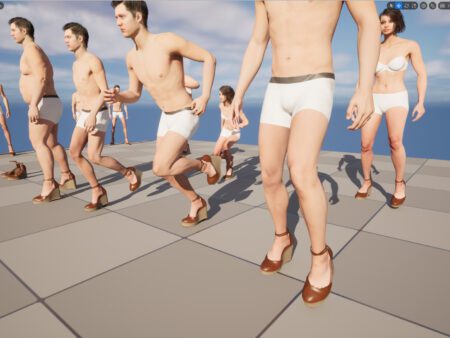 3d high heels unreal engine 9