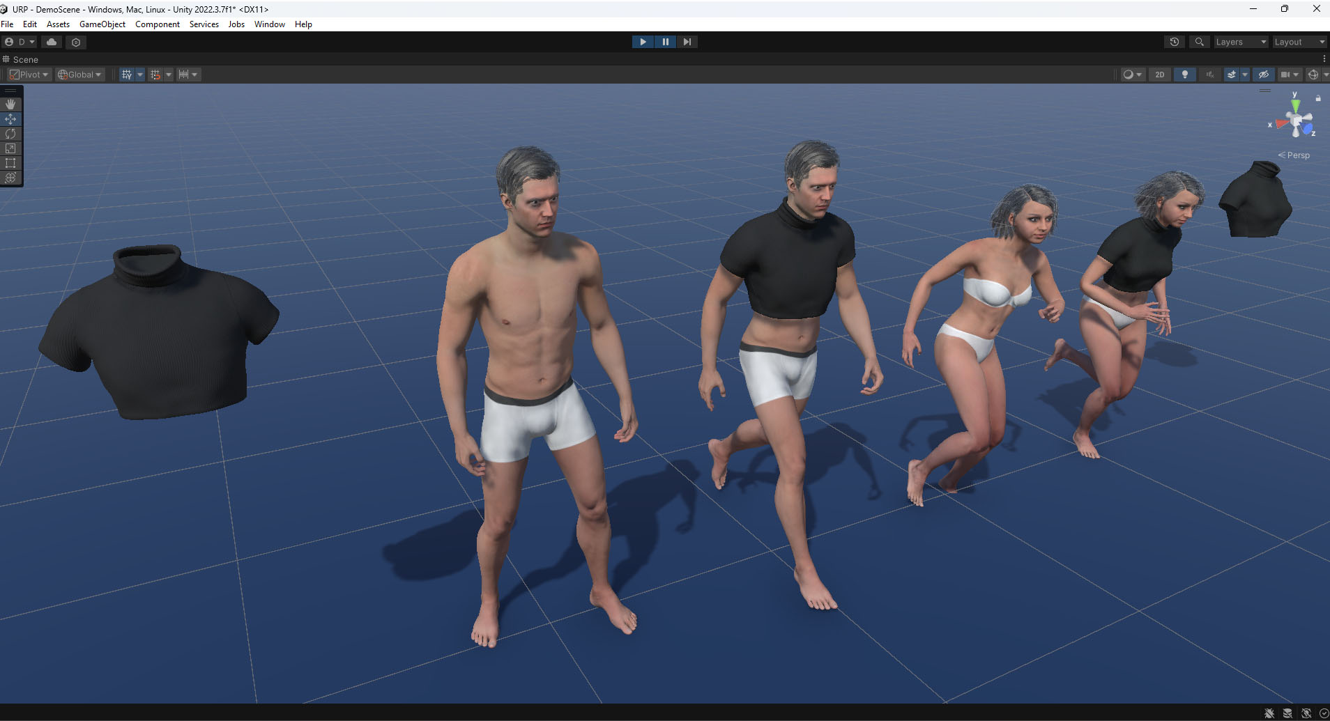 3d top shirt unity 15