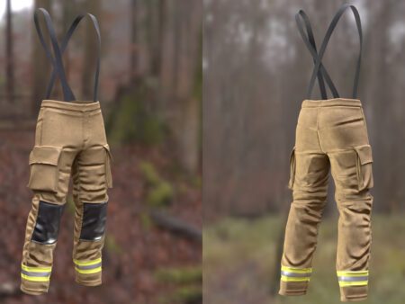 3d firefighter pants model 5