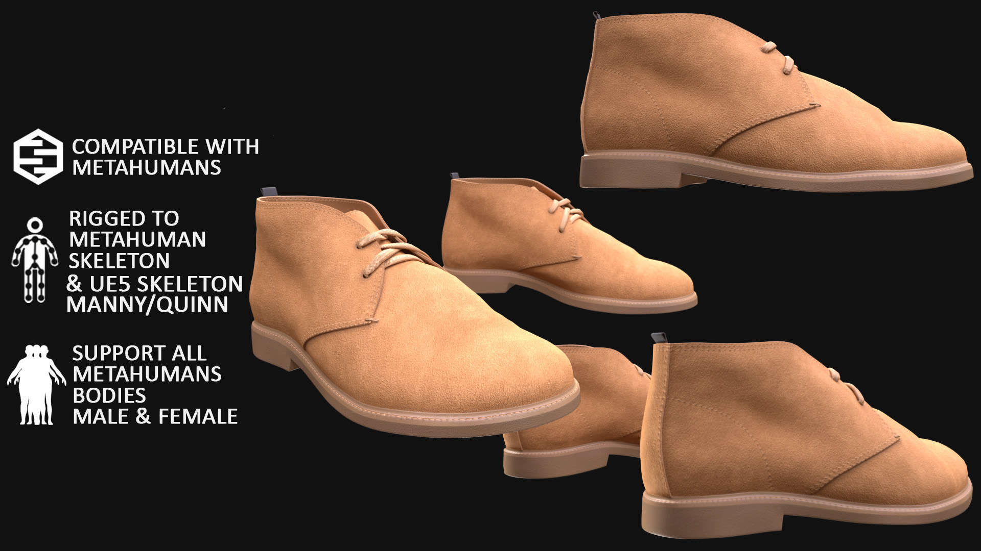 3d shoes model 1 2