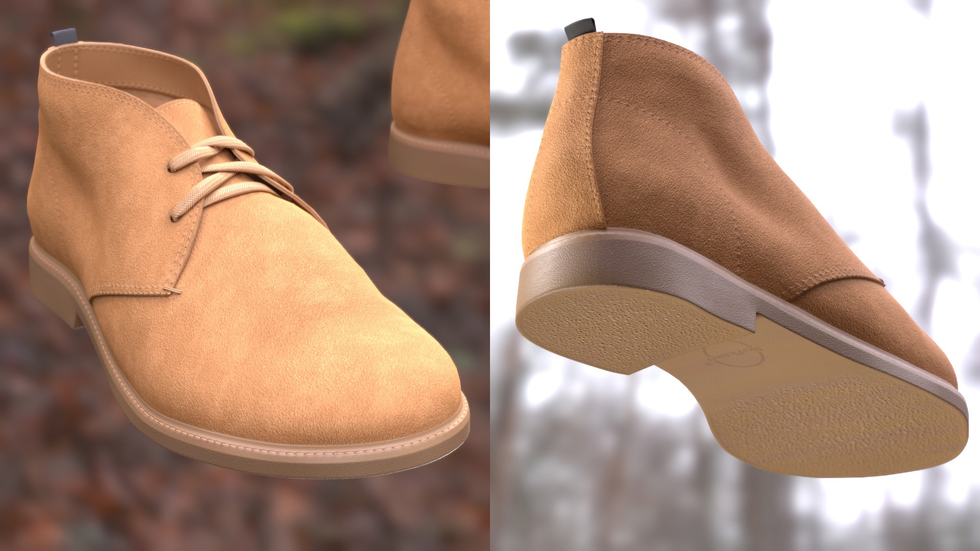 3d shoes model 8 3