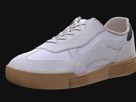 White Sport Shoes 3D Model – Game-Ready Asset