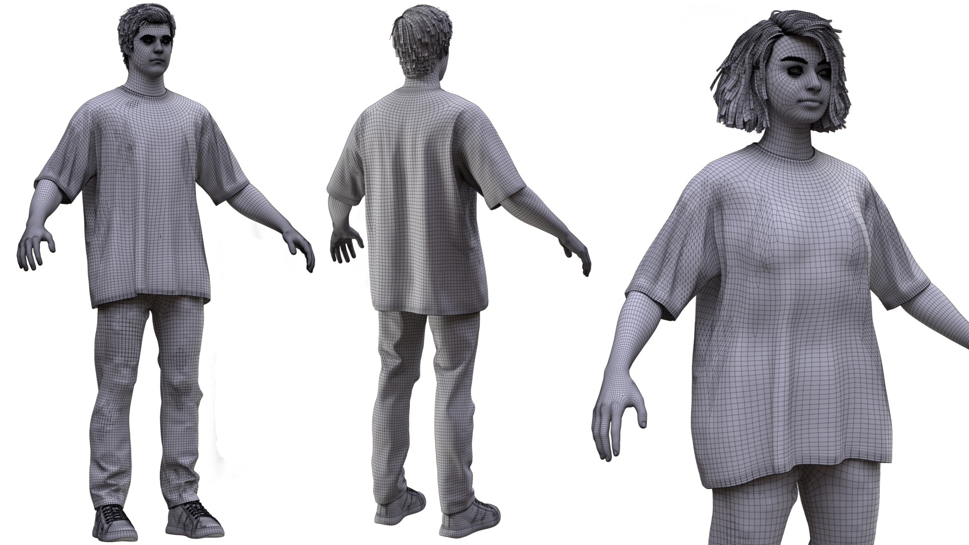 3d wire casual clothes 33