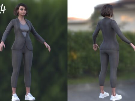3d model business suit rigged 17