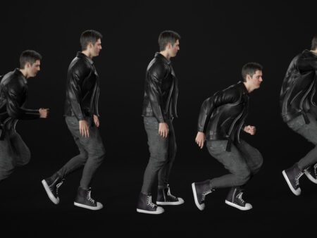 3d model casual outfit rigged unreal engine 10