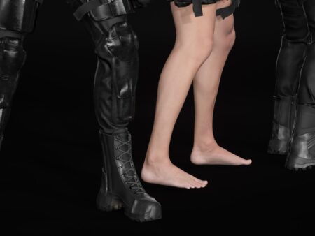 3d model military uniform rigged unreal engine 27